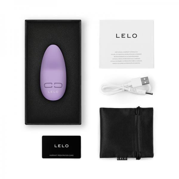 7350075029110-3.jpg Lelo Lily 3 Rechargeable Mini Silicone Vibrator Calming Lavender - Image 1