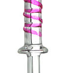 Nyasa Glass Dildo - 10" Elegant Thrusting Wand