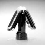 The best manual stroker Tenga Flip Zero Black with a flip-open reusable design.
