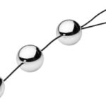 Silver Trilogy Orgasm Balls for Kegel exercise and intimate pleasure.