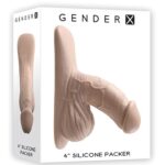 Ivory realistic packer with 100% silicone and lifelike vein textures