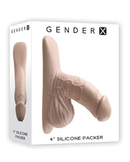 Ivory realistic packer with 100% silicone and lifelike vein textures