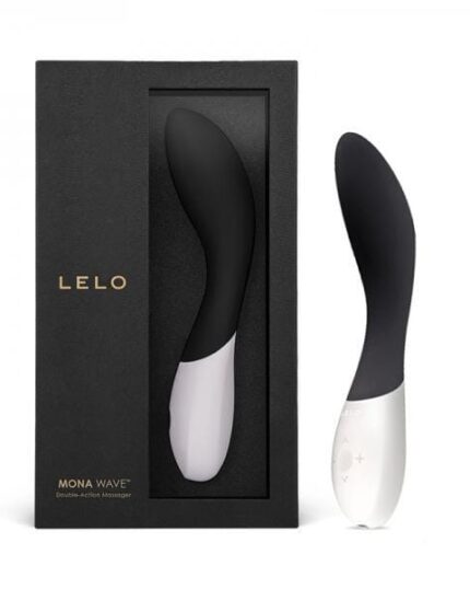 LELO MONA Wave G-spot stimulator with finger-like motion in Deep Rose.