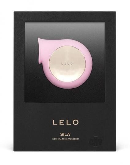 LELO SILA sonic clitoral massager in Pink.