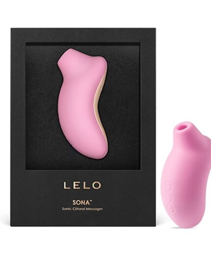 LELO SONA sonic clitoral massager in elegant Deep Rose.