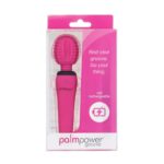 PalmPower Groove **mini massager** wand with flexible silicone head