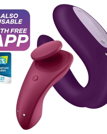Satisfyer Sexy Secret wearable panty vibrator with App control.