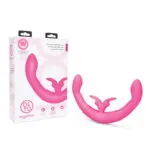 Together W-shape vibrating toy for women loving women with Echo Function