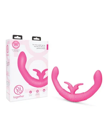 Together W-shape vibrating toy for women loving women with Echo Function