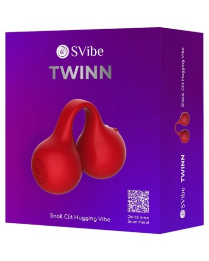 SVibe Snail Twinn Finger Vibrator with dual motors