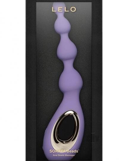LELO Soraya vibrating anal beads with Bow-Motion technology and flexible arm.