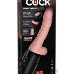 Thrusting Vibrating Dildo: King Cock Plus Ultimate Warming Toy