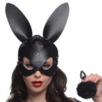 Best Bunny Tail Anal Plug - Luxury Mask & Metal Tail Set