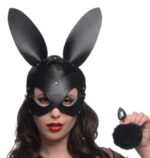 Best Bunny Tail Anal Plug - Luxury Mask & Metal Tail Set