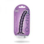 Shots Ouch! 6.5" Beaded G-Spot Silicone Dildo