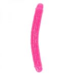 Realrock 12" Glow In The Dark Double Ended Dildo - Pink
