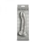 Royals Charlie 7" Champagne Metallic Curved Dildo - Image 2